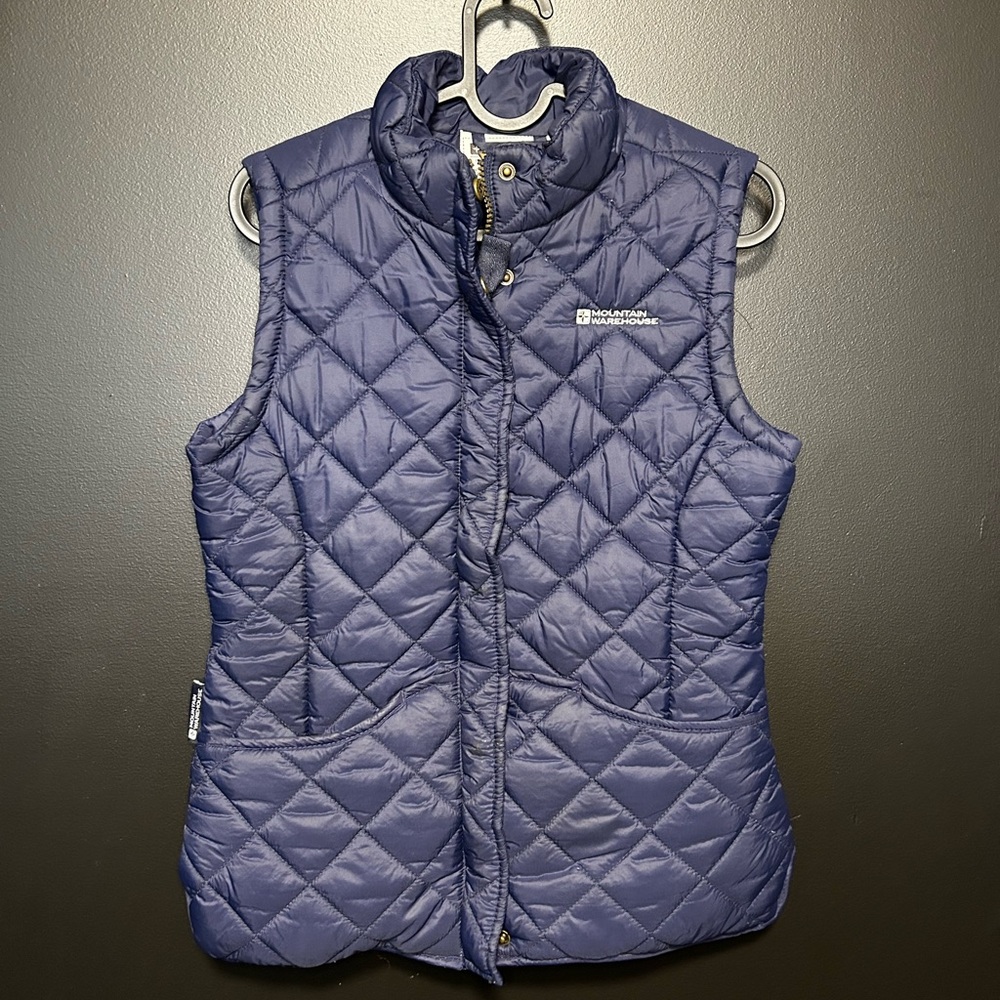 Columbia Navy Quilted Vest